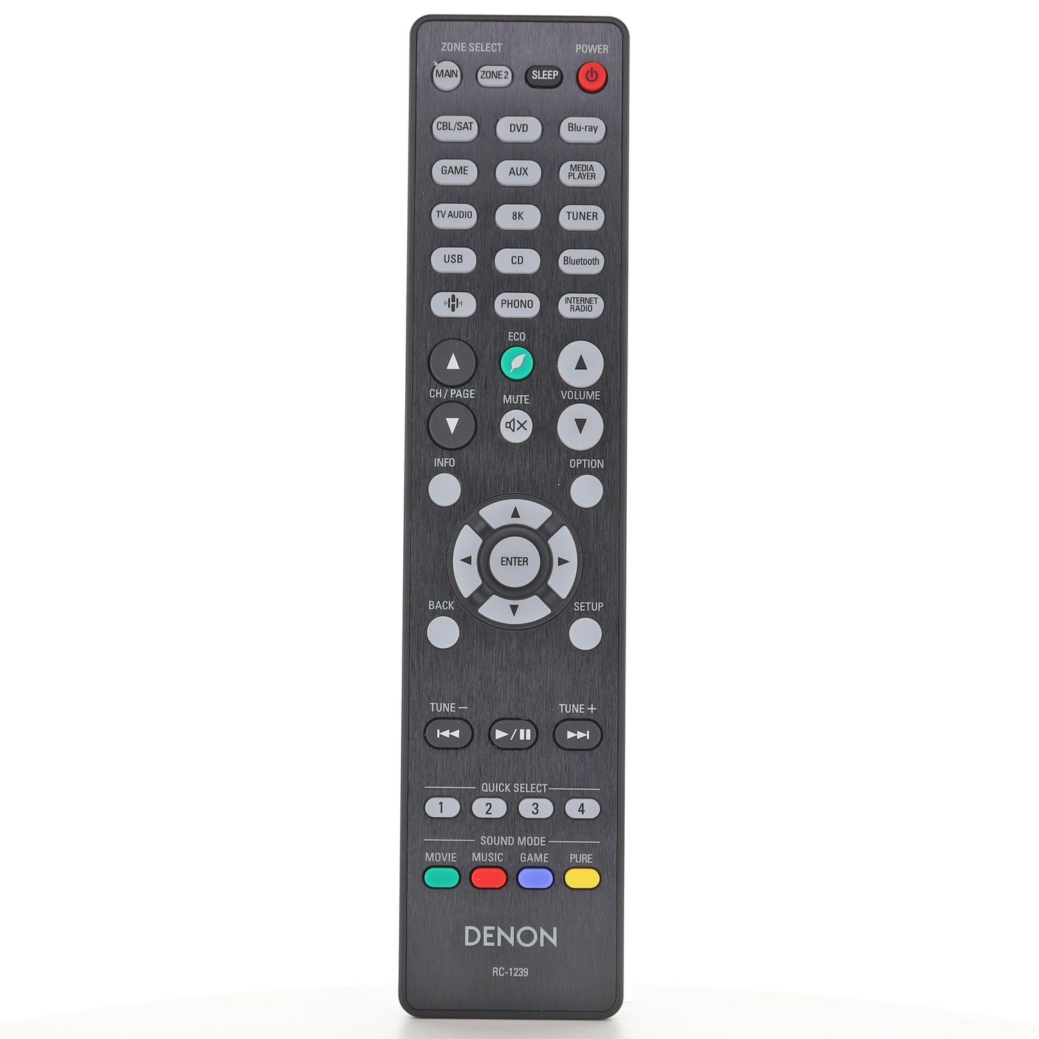 Denon RC-1256 A/V Receiver Remote Control | AVRX6800H - 30701029400AD