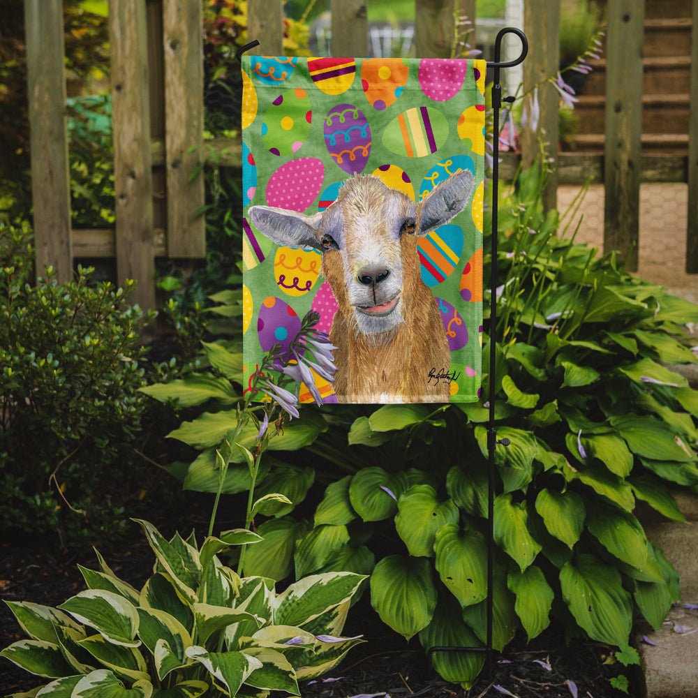 Goat Easter Eggs Garden Flag Mailbox Decorative Yard Banner Outside Patio Artwork for Flower Beds, Garden Size, Multicolor
