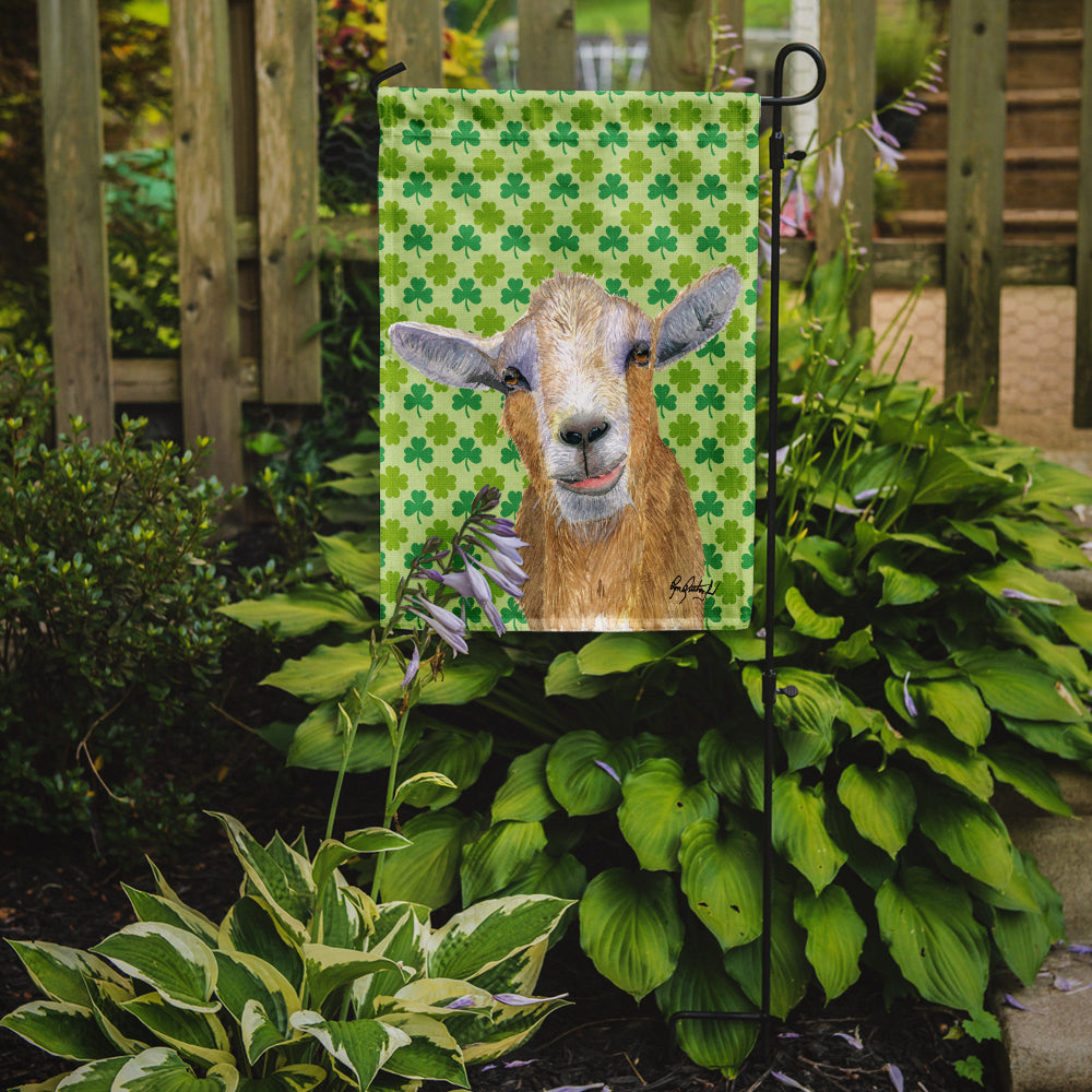 Goat St Patrick's Day Garden Flag Mailbox Decorative Yard Banner Outside Patio Artwork for Flower Beds, Garden Size, Multicolor