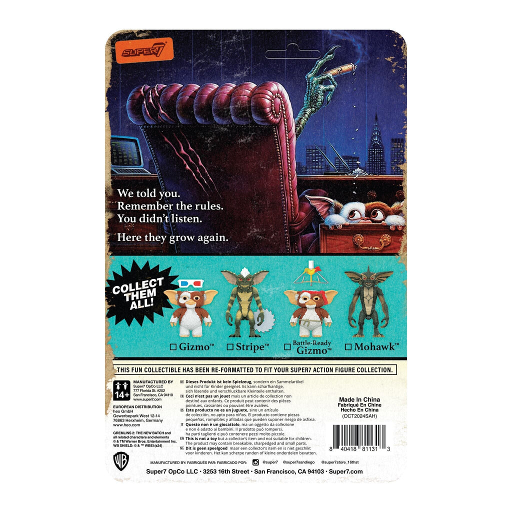 Super7 x Gremlins - Stripe (Mohawk) ReAction Figure