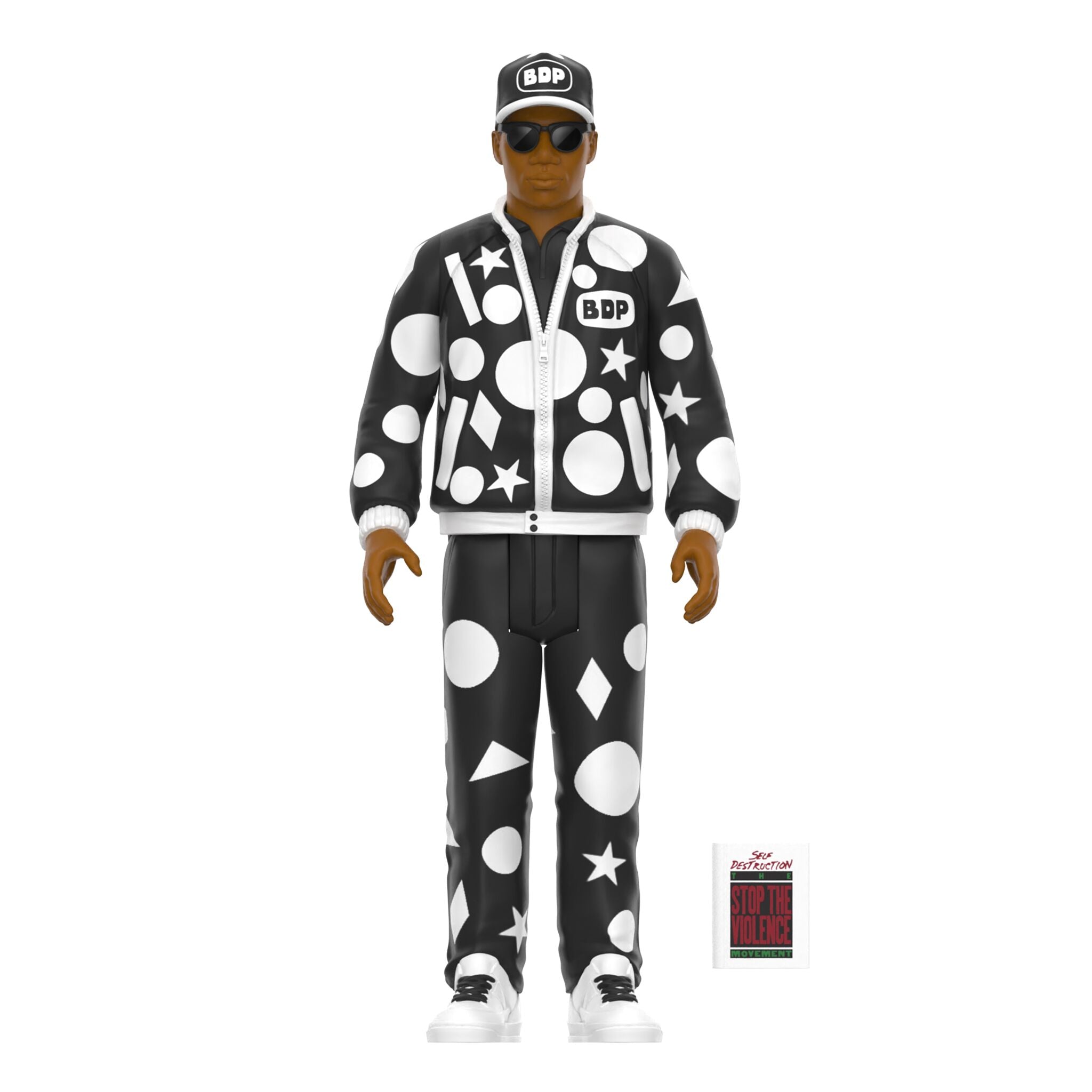 Super7 x KRS-ONE (SELF DESTRUCTION) ReAction Figure