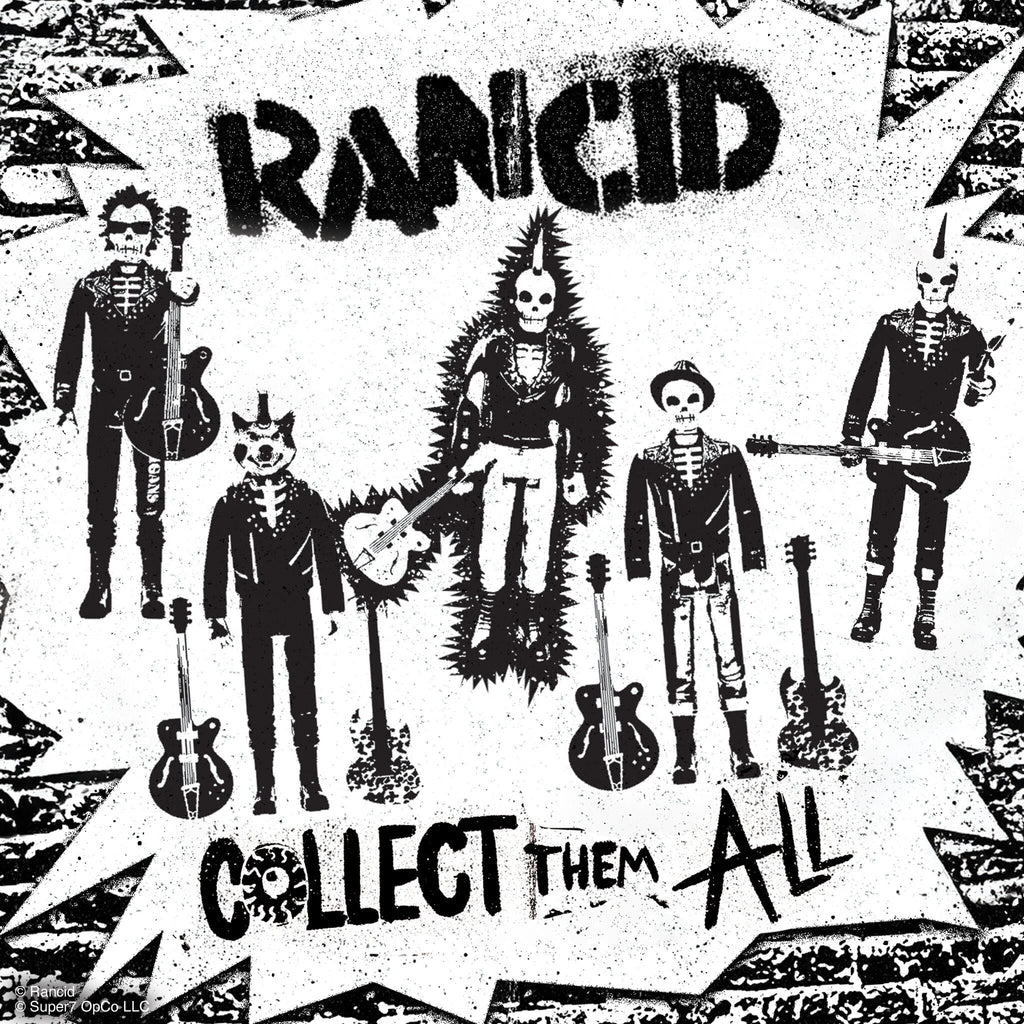 Super7 x Rancid - Skeletim (Time Bomb) ReAction Figure