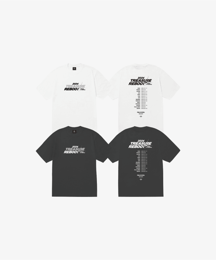 Treasure - Reboot Final In Seoul Official MD T-Shirt