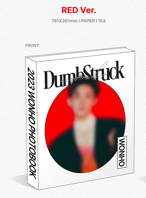 Wonho 2023 Photobook - Dumbstruck