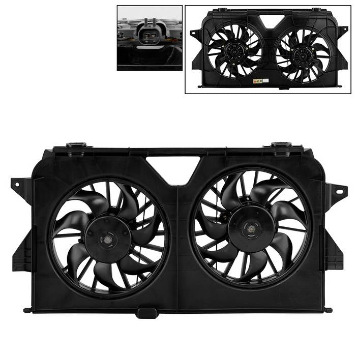 SPYDER xTune 05-07 Dodge Caravan Radiator Fan (RF-CH3115145) 9943973