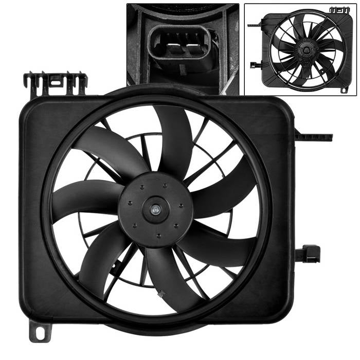 SPYDER xTune 95-05 Pontiac Sunfire 2.2L 2.4L Radiator Fan (RF-CV-620-600) 9940927