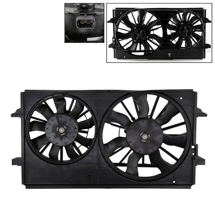 SPYDER xTune 05-10 Pontiac G6 Radiator Fan (RF-GM3115178) 9943799