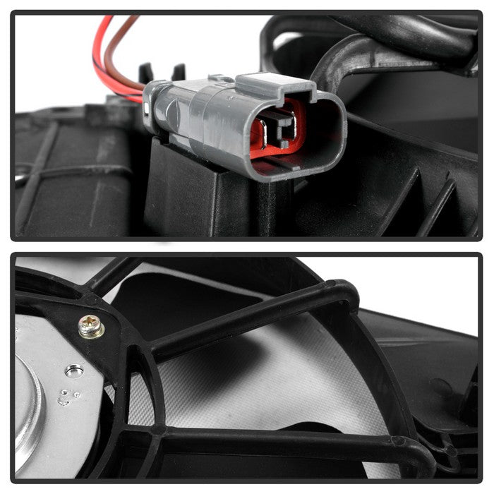 SPYDER xTune 03-06 Honda CRv 02-06 2.4L Honda Elment Radiator Fan (RF-HD-620-233) 9940897