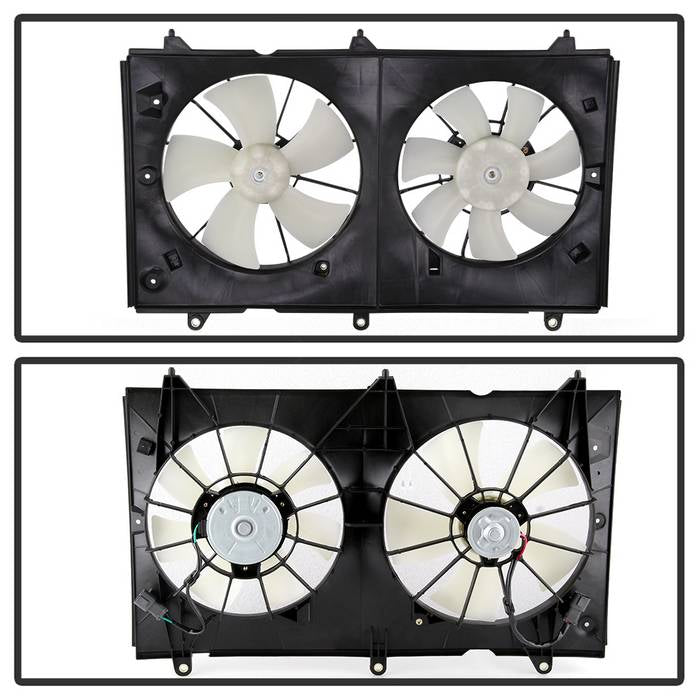 SPYDER xTune 03-07 Honda Accord Radiator Fan (RF-HO3115121) 9943904