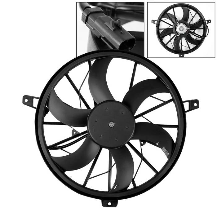 SPYDER xTune 99-03 Jeep Grand Cherokee 4.0L 4.7L Radiator Fan (RF-JP-620-010) 9940903