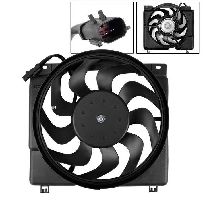 SPYDER xTune 97-01 Jeep Cherokee 4.0L Radiator Fan (RF-JP-621-023) 9940880