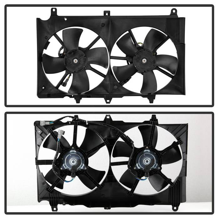 SPYDER xTune 03-06 Nissan 350Z Radiator Fan (RF-NI3115127) 9943959