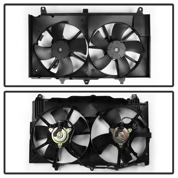 SPYDER xTune 03-06 Nissan 350z 03-06 / 03-07 G35 Radiator Fan NI3115127 (RF-NS-621-160) 9941764