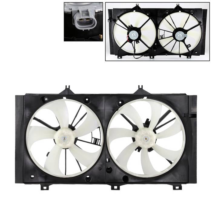 SPYDER xTune 10-16 Lexus RX350 Radiator Fan (RF-TO3115168) 9944079