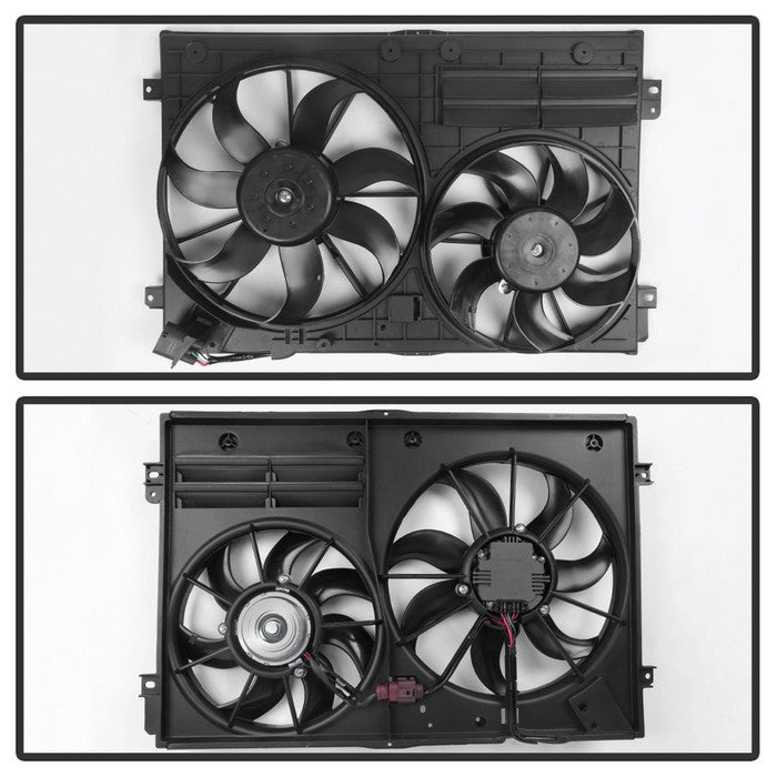 SPYDER xTune 07-13 VW Jetta GTI / 06-10 Passat / 06-13 Audi A3 Radiator Fan VW3117106 (RF-VW-620-843) 9941818