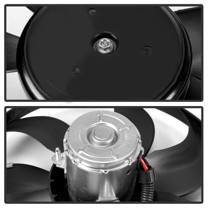 SPYDER xTune 99-06 VW Golf Jetta / 00-06 Audi TT Driver Side Radiator Fan (RF-VW-6X0-959-455F) 9941641