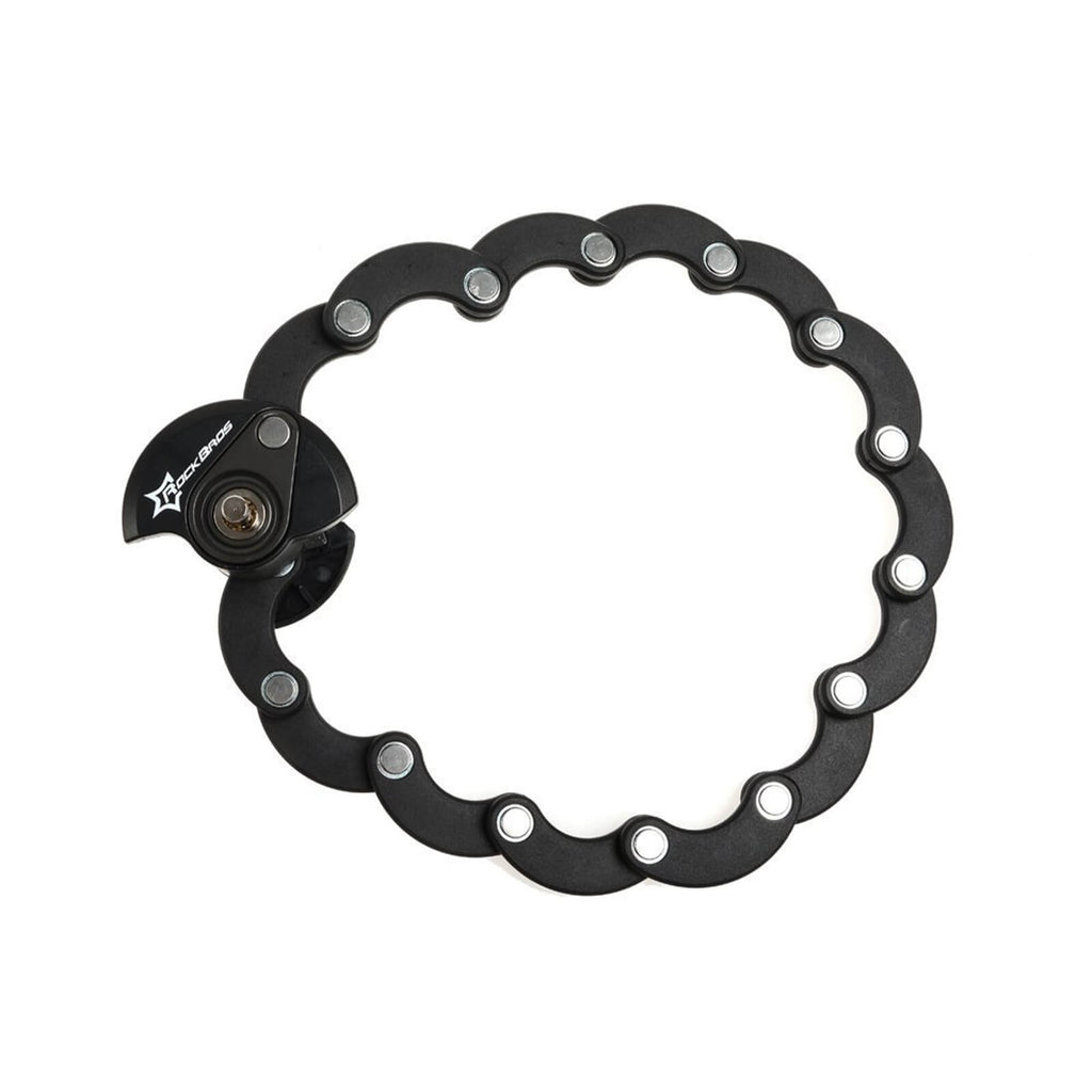 ROCKBROS Folding Bike Lock Anti-theft Alloy Lock with Mounting Bracket