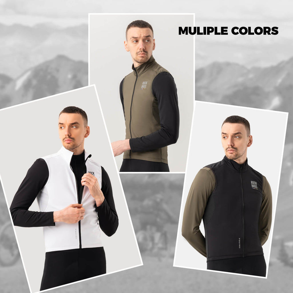 Men¡¯s Cycling Vest - Windproof for Spring & Autumn