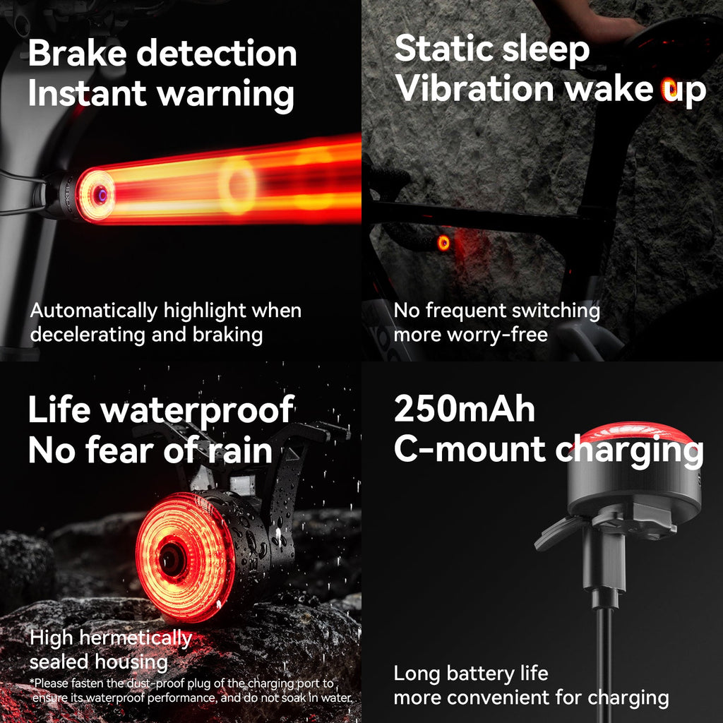 R0 Tail Light Brake sensor USB Handle Plug Smart Synchronization