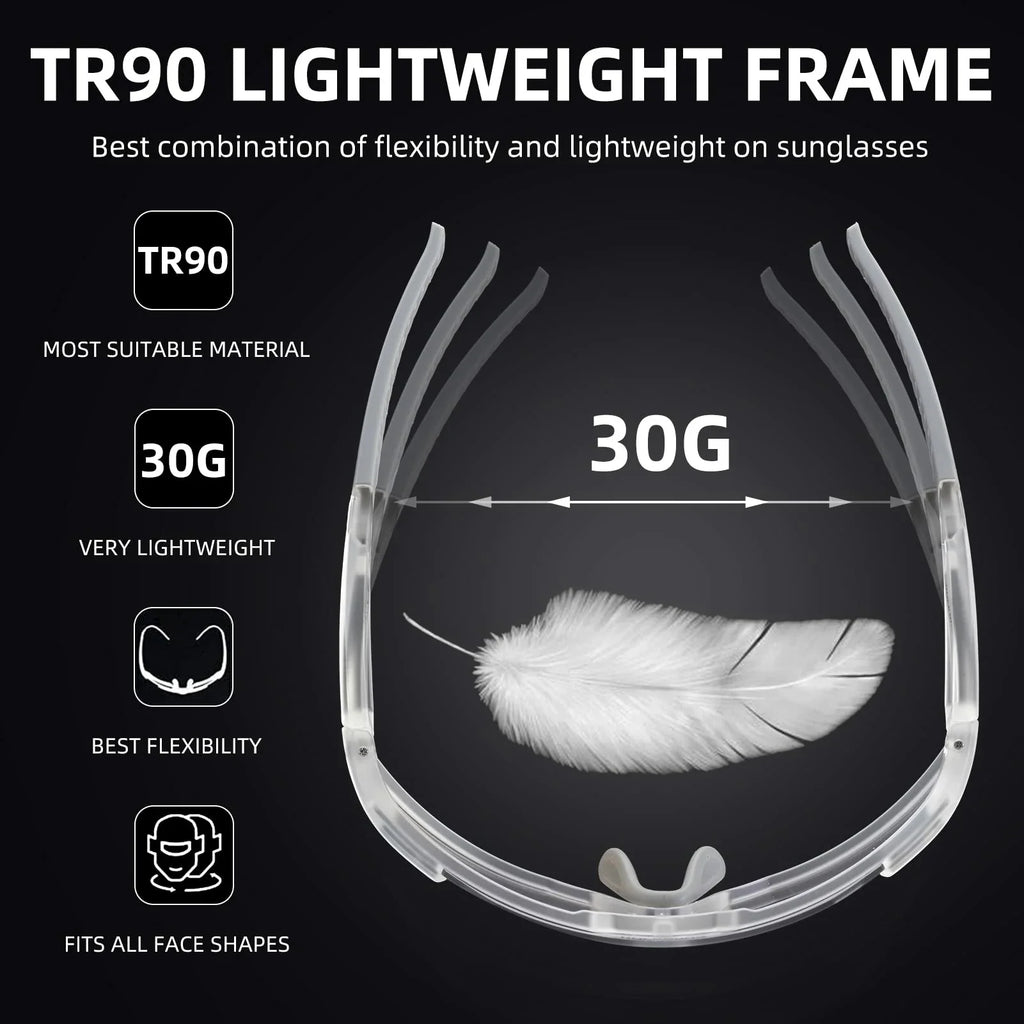 Unisex Transition Sports Sunglasses for Cycling