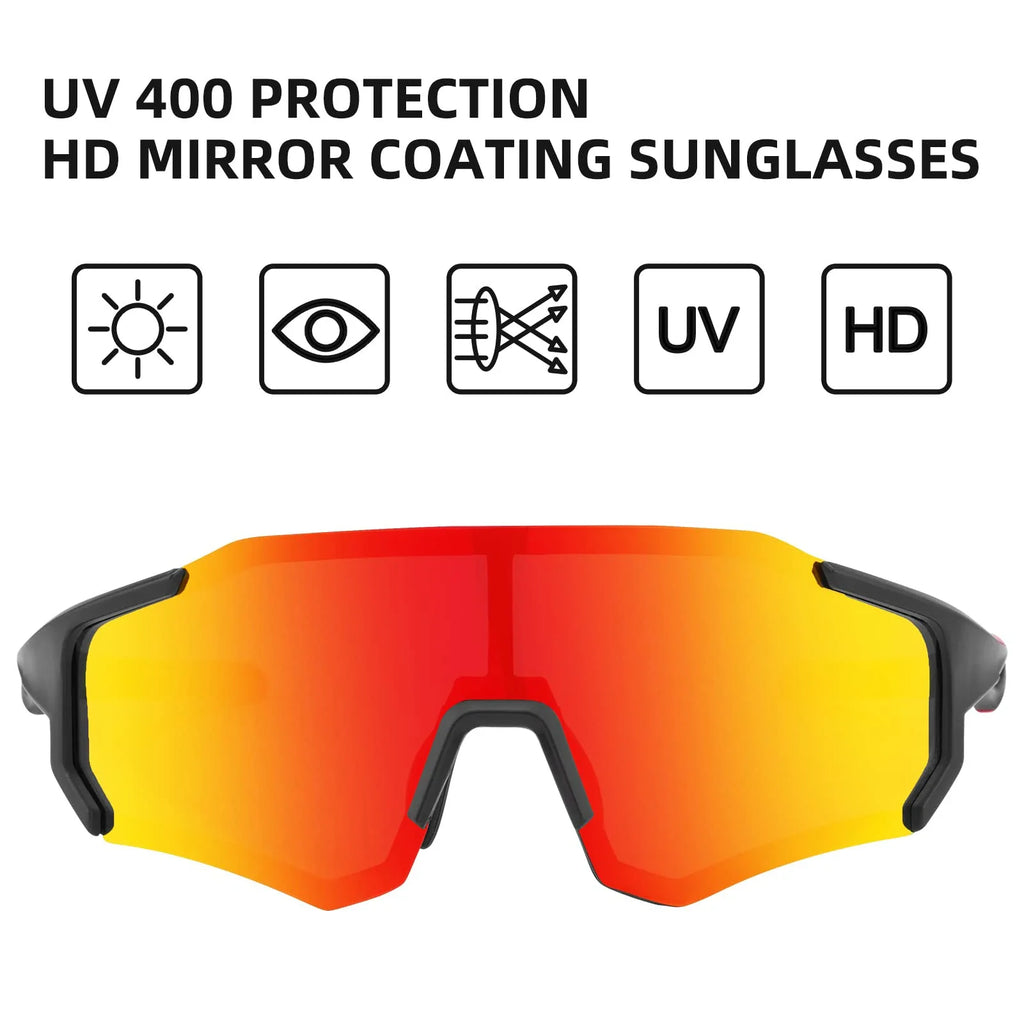 TAC Lightweight Polarized Sunglasses for Cycling & Fishing
