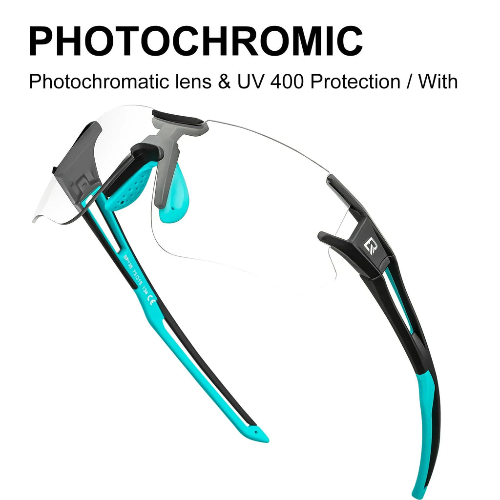 Adaptive Cycling Goggles with Complete UV Protection