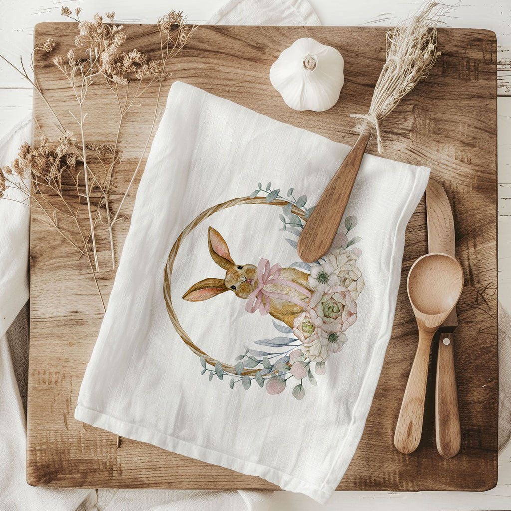 Rustic Bunny Towel
