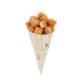 Cone Tek Newsprint Paper Food Cone - 9 1/2" x 4 1/2" - 100 count box