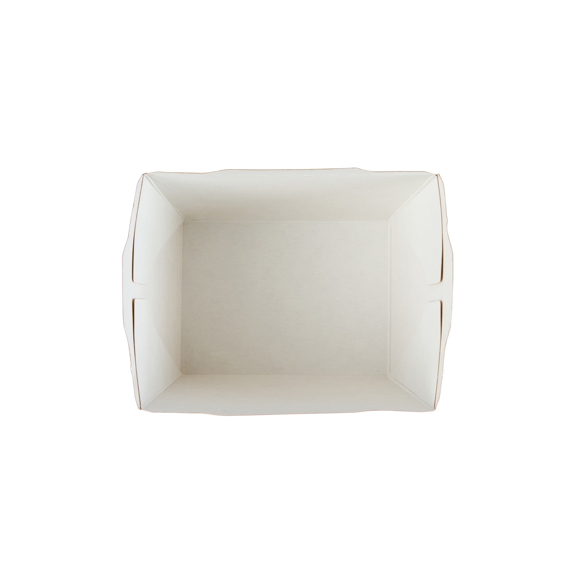 Cafe Vision 17 oz Rectangle Kraft Paper Small Click Lock Container - 4 1/4" x 3 1/4" x 2 3/4" - 200 count box