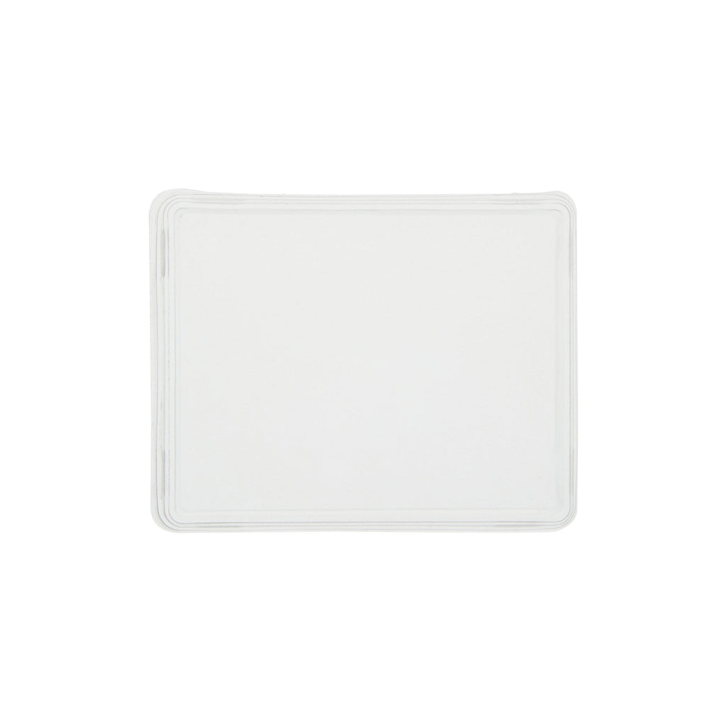Cafe Vision Rectangle Clear Plastic Lid - Fits Small Click Lock Container - 200 count box