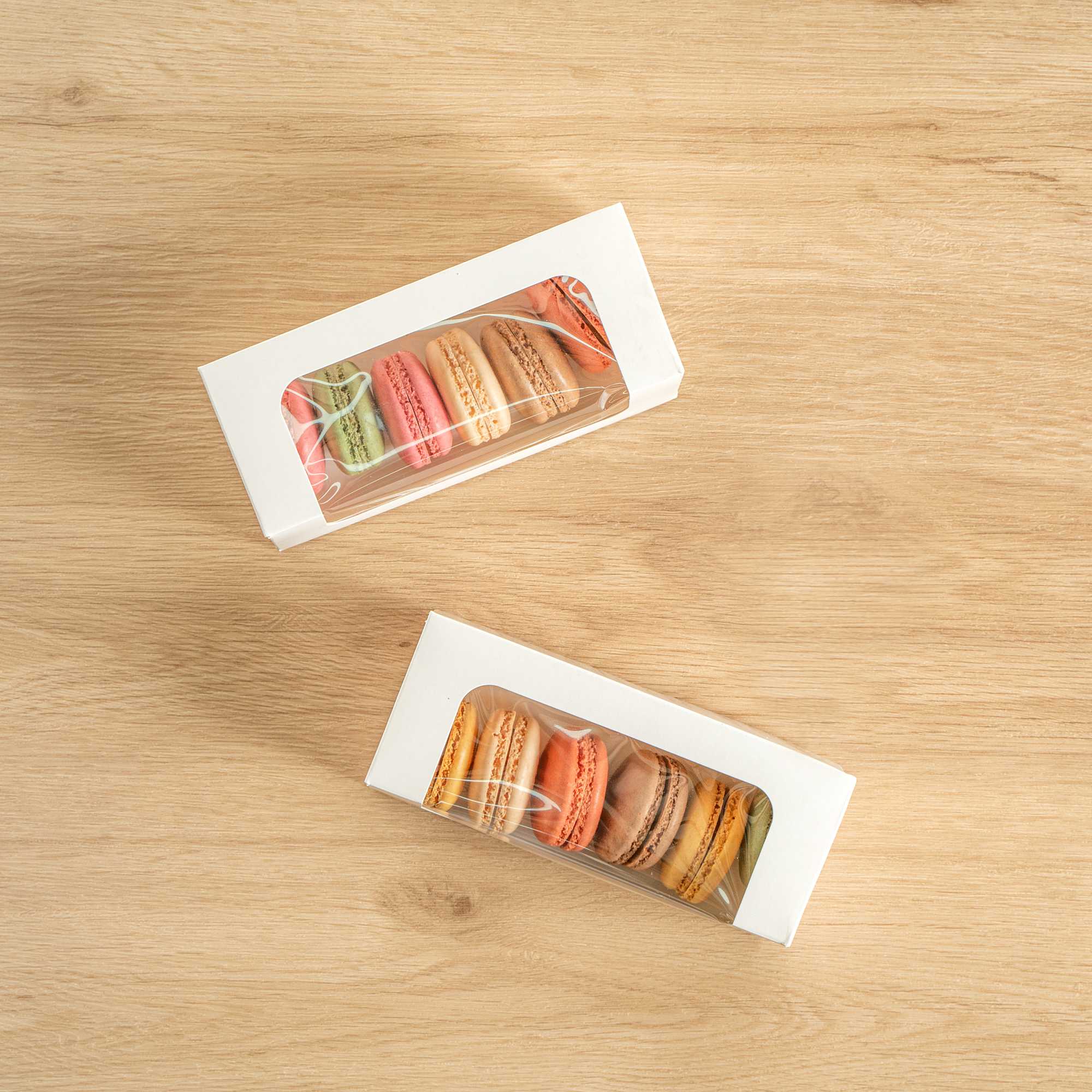 Cafe Vision 13 oz Rectangle White Paper Small Take Out Container - 6" x 2 1/2" x 2" - 50 count box
