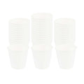 Restpresso 8 oz White Paper Coffee Cup - Double Wall - 3 1/2" x 3 1/2" x 3 1/4" - 500 count box