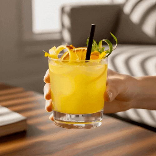 Bev Tek Black Paper Cocktail Straw - Biodegradable, 6mm - 5 3/4" - 1000 count box