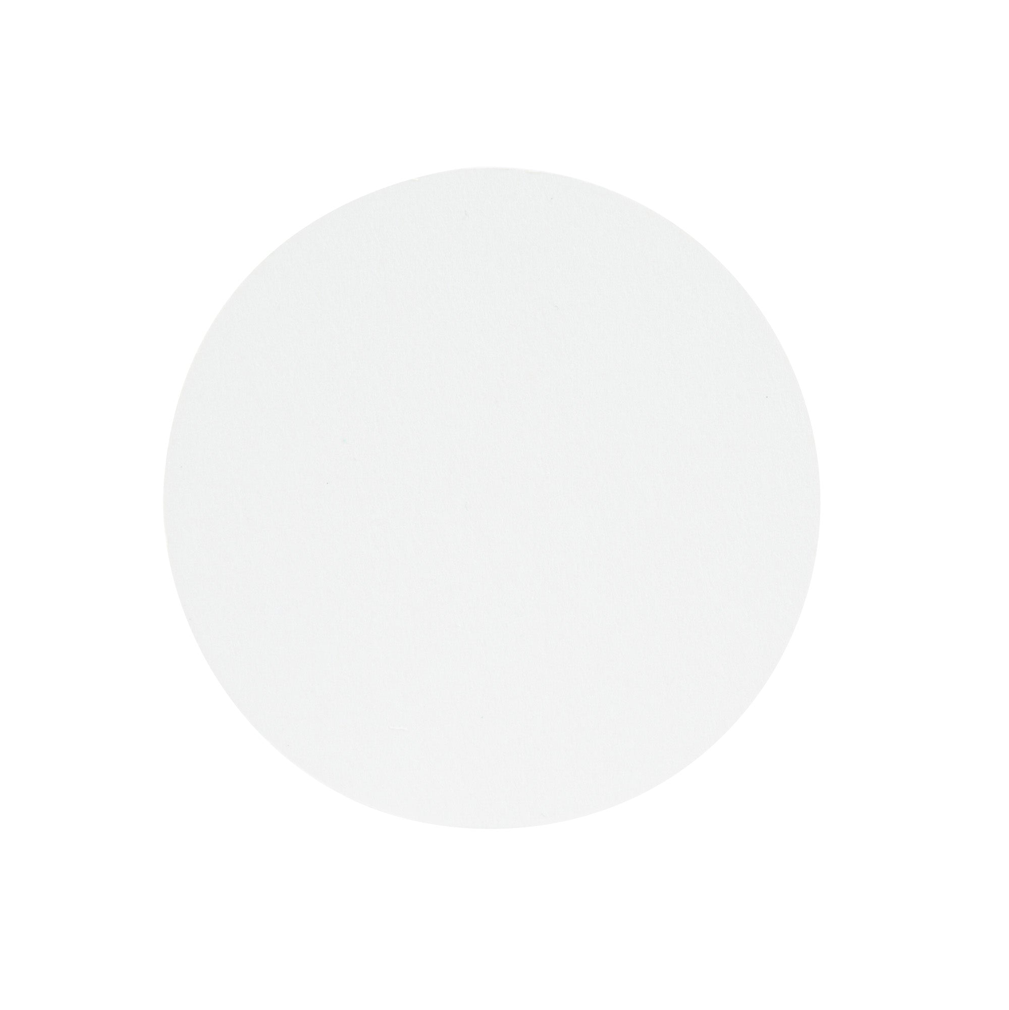 Bar Lux Round White Paper Coaster - 4" - 1000 count box