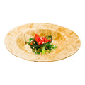 Bambuddha Round Natural Bamboo Small Plate - 3 1/2" x 3 1/2" - 100 count box
