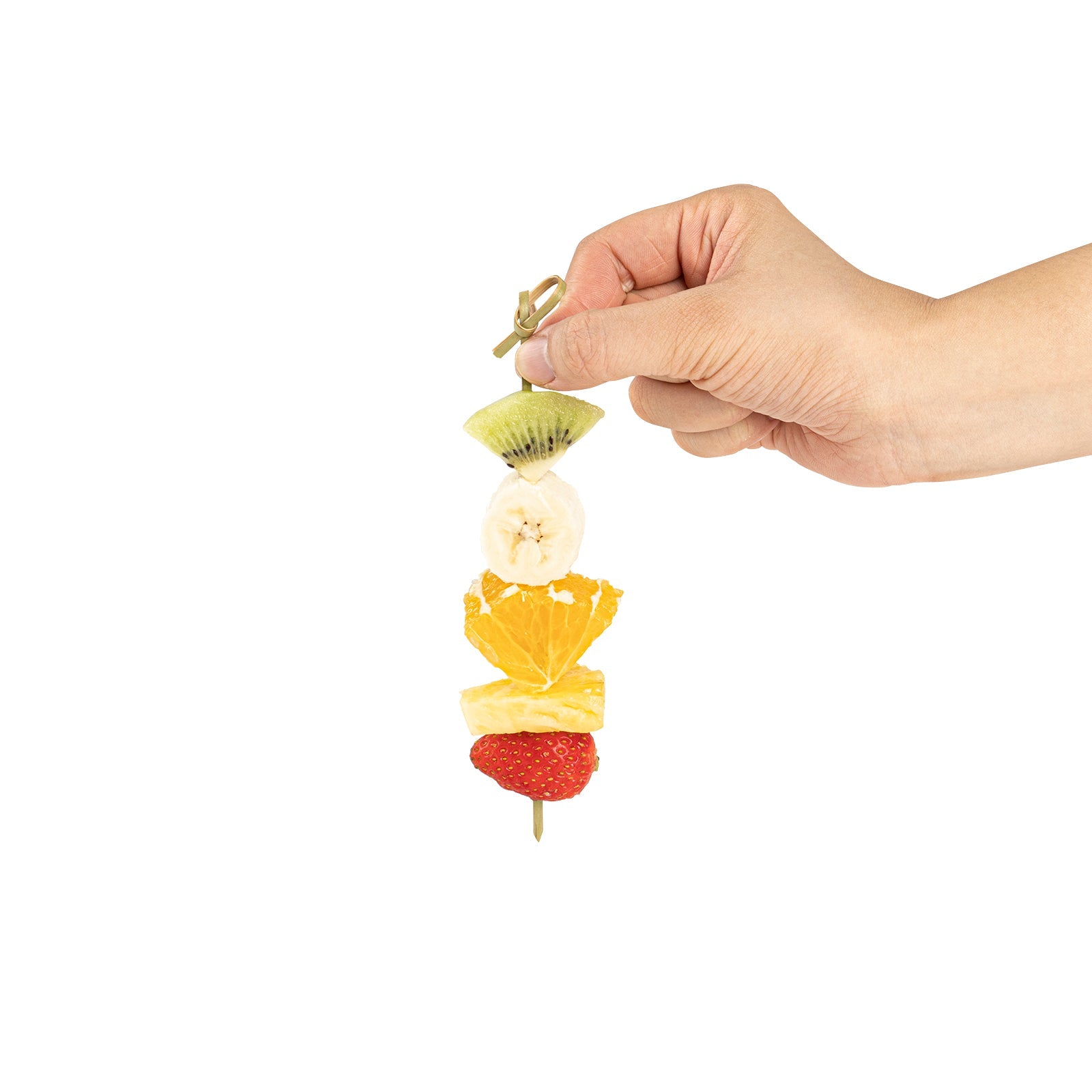 Pixy Natural Bamboo Knotted Skewer - 6" x 1/2" - 1000 count box