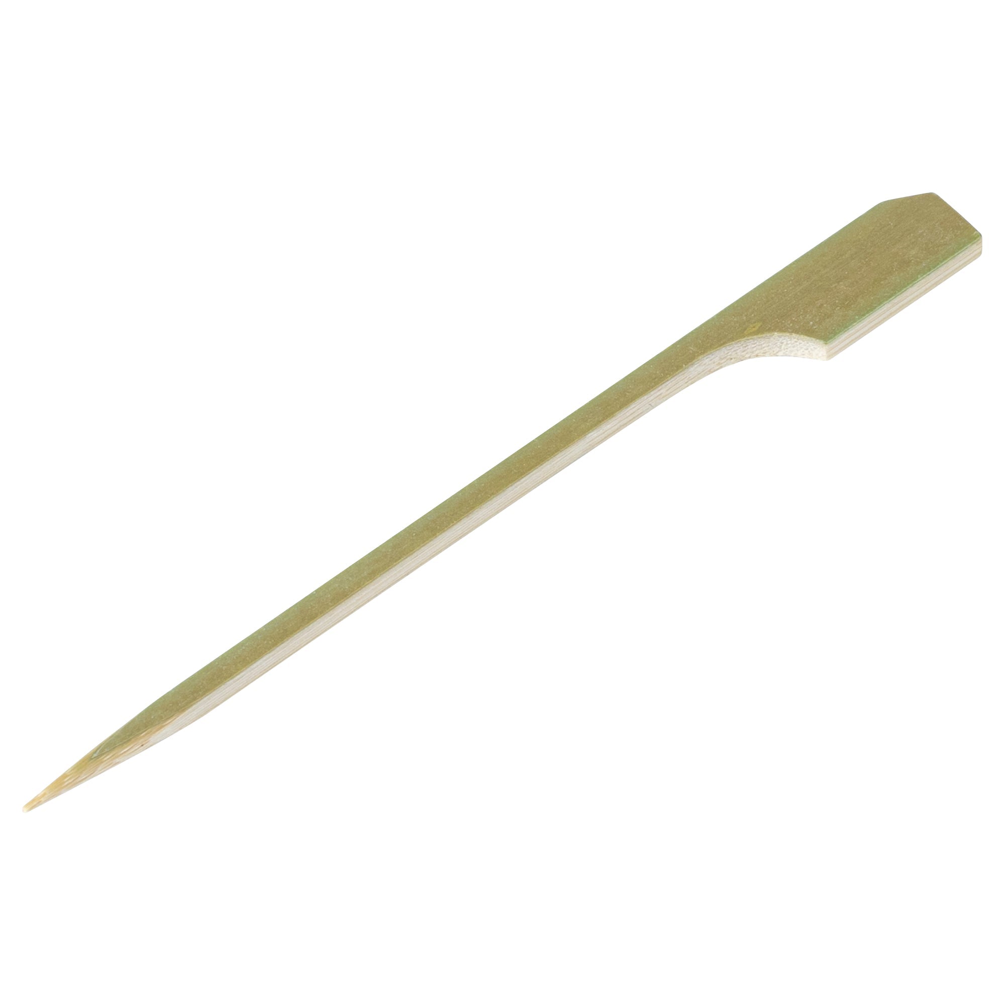 Pixy Natural Bamboo Paddle Pick - 4" - 1000 count box
