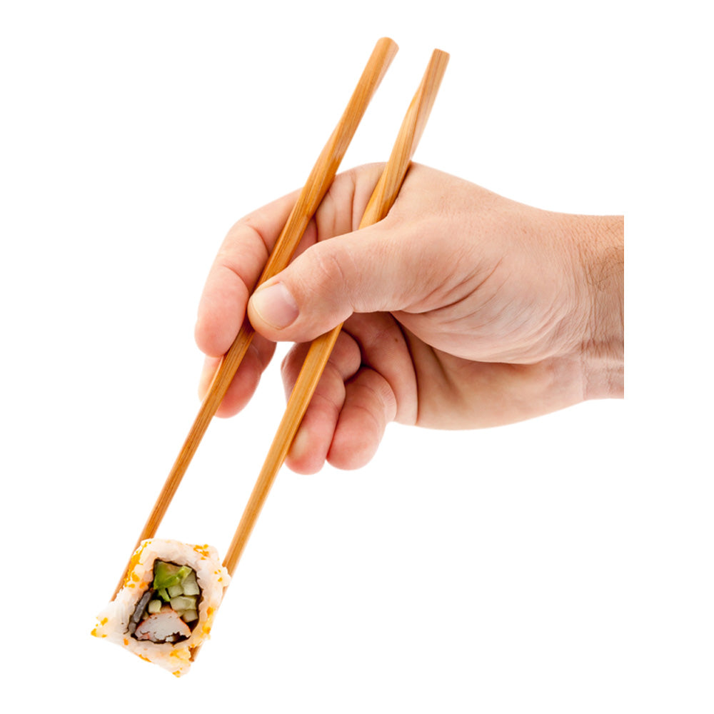 Bambuddha Natural Bamboo Twisted Chopsticks - 9" - 100 count box