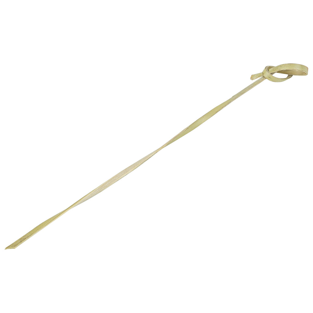 Pixy Natural Bamboo Twisted Knot Skewer - 6" x 1/2" - 1000 count box