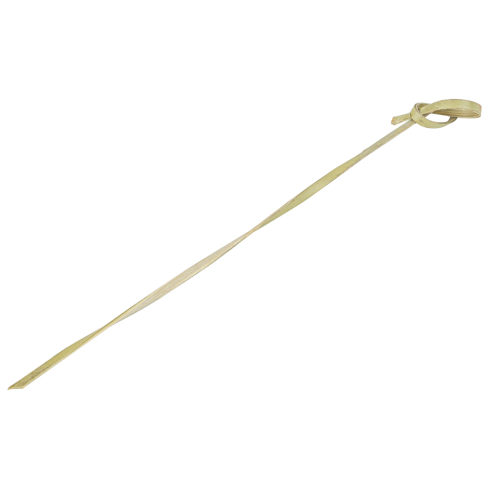 Pixy Natural Bamboo Twisted Knot Skewer - 6" x 1/2" - 1000 count box