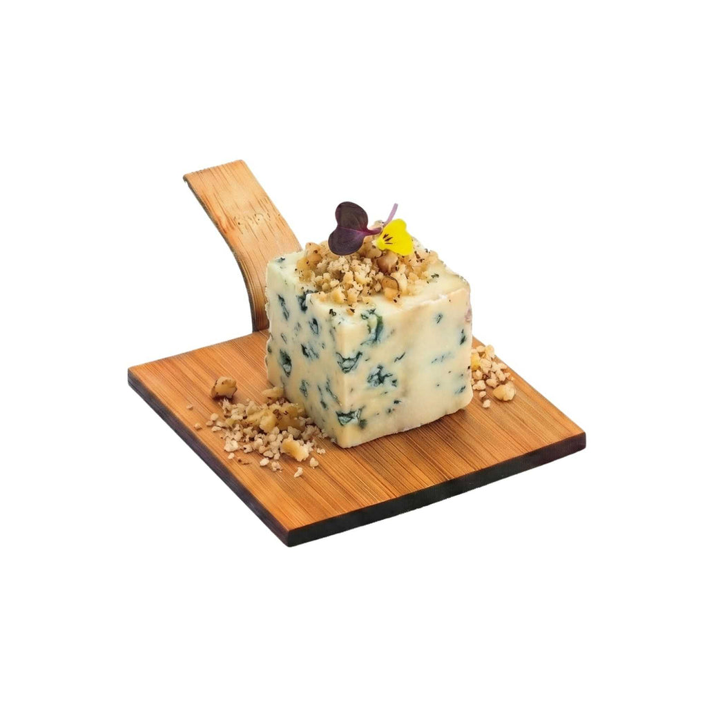 Bambuddha Deco Square Natural Bamboo Serving Pallet - 3" x 3" - 100 count box