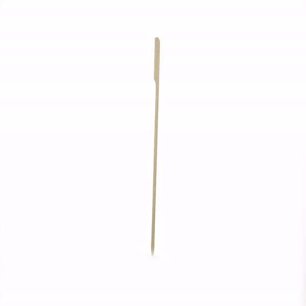 Pixy Natural Bamboo Paddle Grill Skewer - 10" - 1000 count box