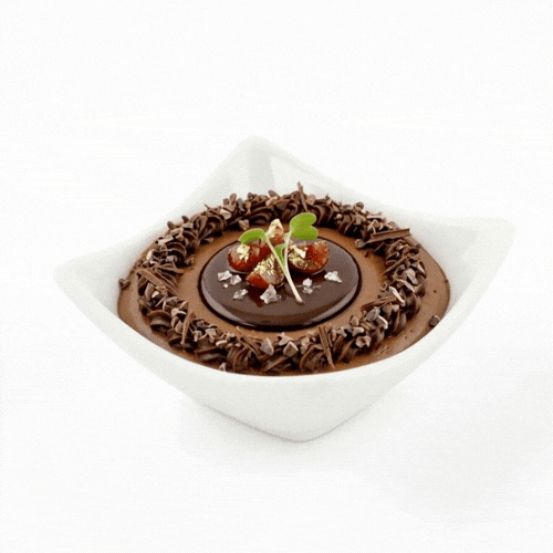 Chef 101 2 oz Square White Porcelain Mini Cocktail Bowl - 3" x 3" x 1 1/4" - 10 count box