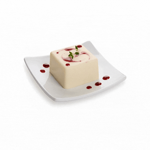 Chef 101 Square White Porcelain Mini Volare Dish - 3" x 3" x 1/2" - 10 count box