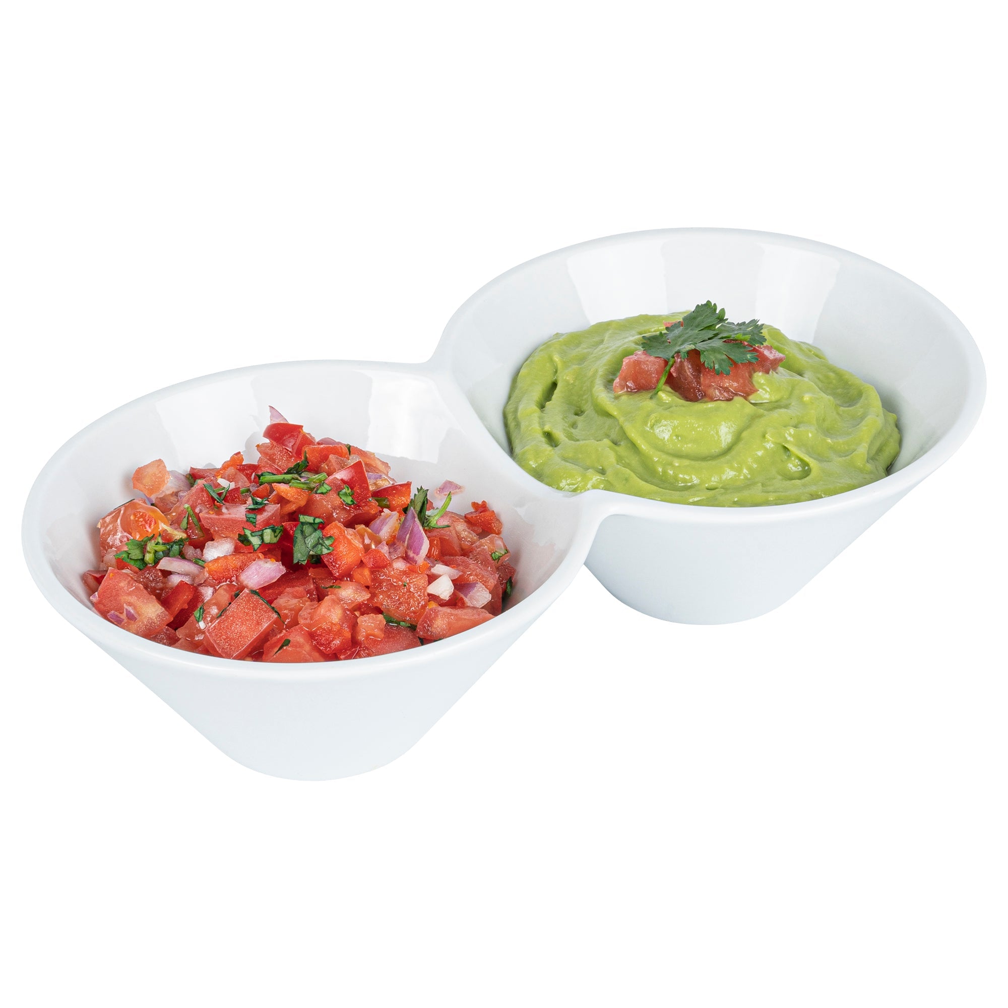 Chef 101 12 oz Round White Porcelain Bowl Set - 9" x 5" x 2 1/4" - 1 count box