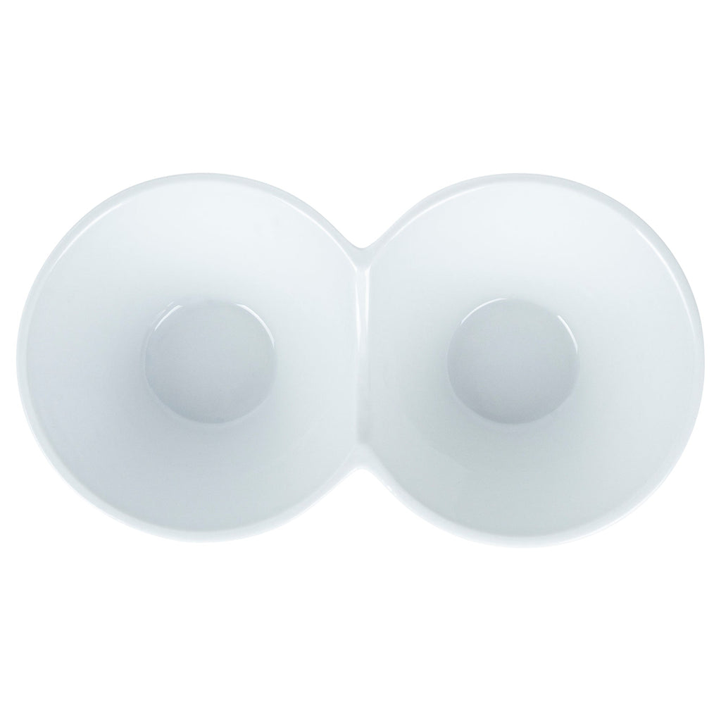 Chef 101 12 oz Round White Porcelain Bowl Set - 9" x 5" x 2 1/4" - 1 count box