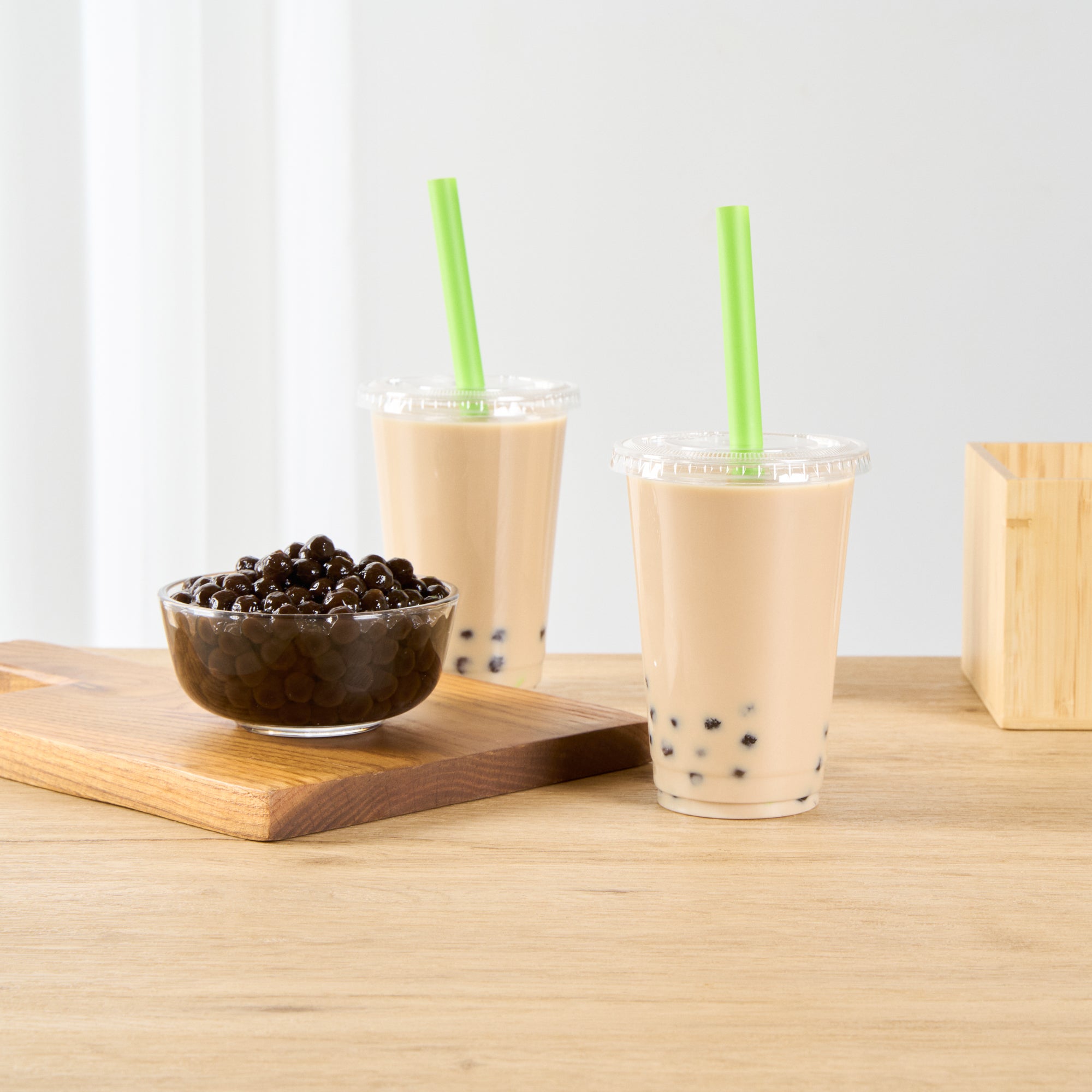 Tea Tek 6 lb Tapioca Boba Pearls - Chewy - 6 count box