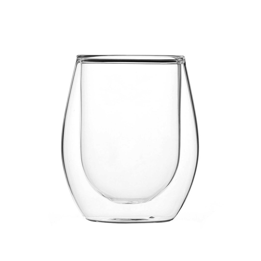 Forma Professional 3 oz Round Appetizer Shot Glass - Double Wall - 2 1/2" x 2 1/2" x 2 3/4" - 10 count box