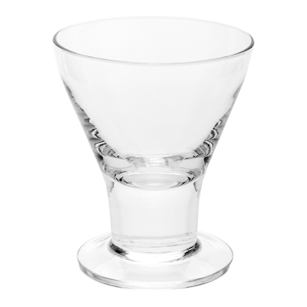 Vetri 7 oz Round Medium Martini Appetizer Glass - 3 1/2" x 3 1/2" x 4 1/4" - 10 count box