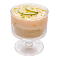 Vetri 6 oz Round Glass Parfait Compote Bowl - 3" x 3" x 3 1/2" - 10 count box